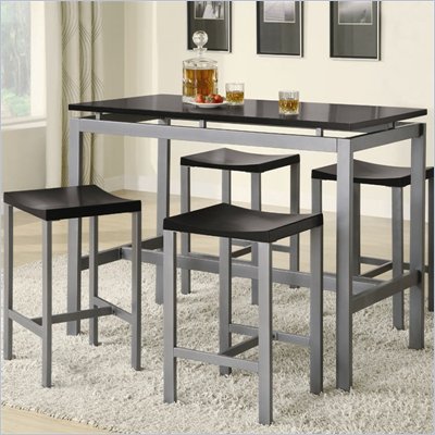 Coaster Altus Counter Height Table and Stool Set
