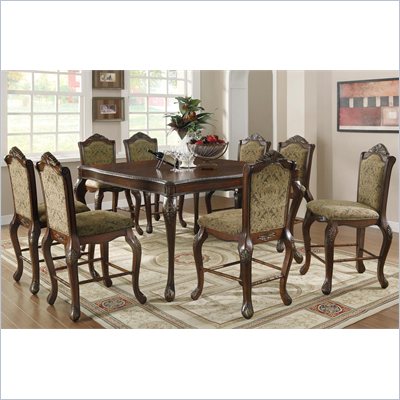 Coaster Andrea Traditional Nine Piece Pub Set