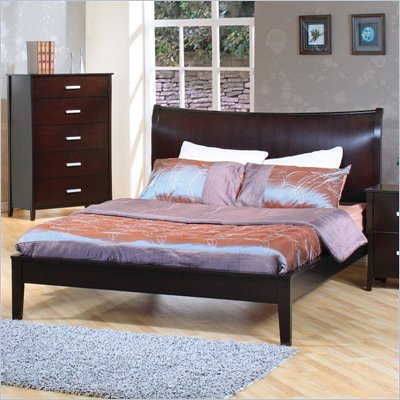 Coaster Cappuccino Platform Bed