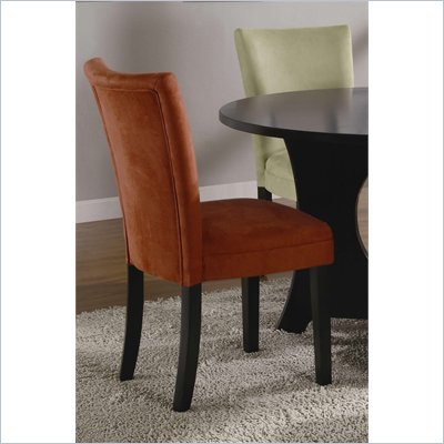 Parsons Chair Slipcovers on Bloomfield Microfiber Parsons Side Chair In Terracotta   101493