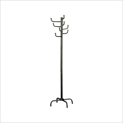 Coaster Coat Racks 8 Hook Coat Rack in Black Finish