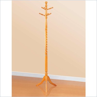 Coaster Coat Rack with Twisted Post