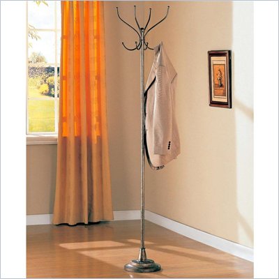 Coaster Metallic Finish Coat Rack 