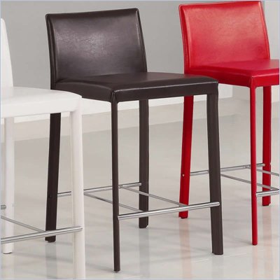 Coaster 24 Inch Bar Stool in Chocolate