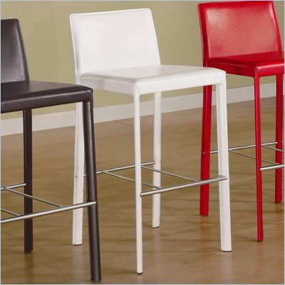 Coaster 29 Inch Bar Stool in White