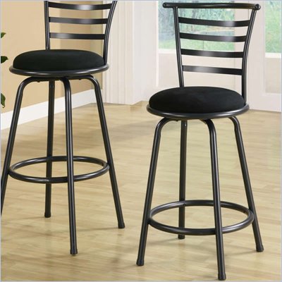 Coaster 24 Inch Metal Bar Stool in Gunmetal  