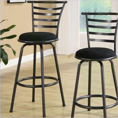 Coaster 29 Inch Metal Bar Stool in Gunmetal  
