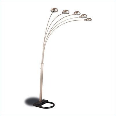 Coaster Chrome Overhead Floor Lamp
