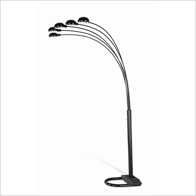 Coaster Black Overhead Sofa Floor Lamp
