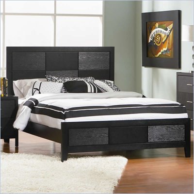 Coaster Grove Panel Bed in Black Finish