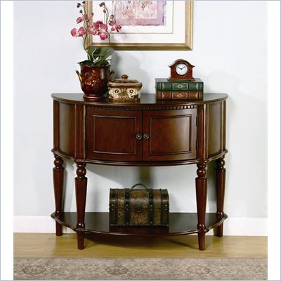 console tables with storage on Coaster Storage Entryway Console Hall Table In Brown   950059