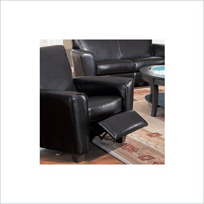 Coaster Furniture Recliner Chair in Espresso Brown Bycast Leather 