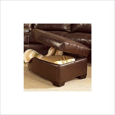 Coaster Furniture Jade Leather Storage Ottoman
