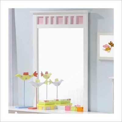 Coaster Lindsley Vertical Dresser Mirror w/ Interchangeable Panels