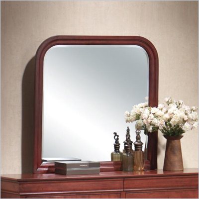 Coaster Louis Philippe Mirror in Cherry