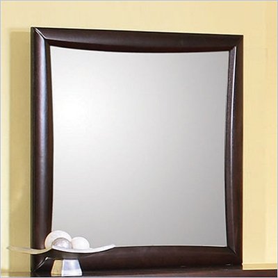 Coaster Phoenix Dresser Mirror in Rich Cappuccino Finish