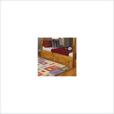 Coaster Rustic Bunk Bed Storage Drawer Unit