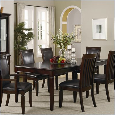 Coaster Ramona Formal Rectangular Dining Table in Walnut Finish