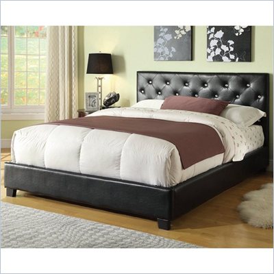 Coaster Regina Upholstered Bed with Button Tufting