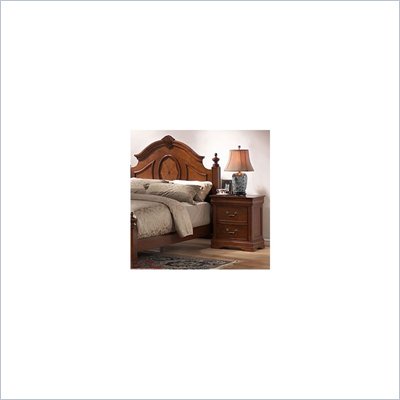 Coaster  Traditional Nightstand in Rich Caramel Finish
