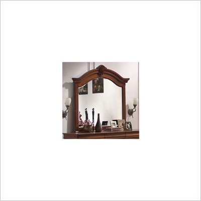 Coaster  Traditional Mirror in Rich Caramel Finish