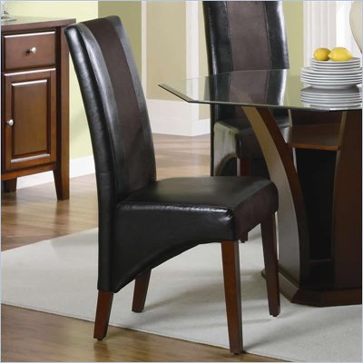 Coaster Rodeo Upholstered Vinyl Dining Side Chair 