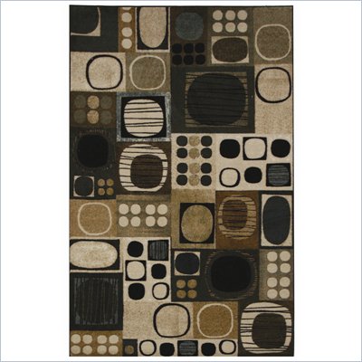 Coaster Circle Pattern Rug