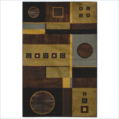 Coaster Geometric Pattern Rug