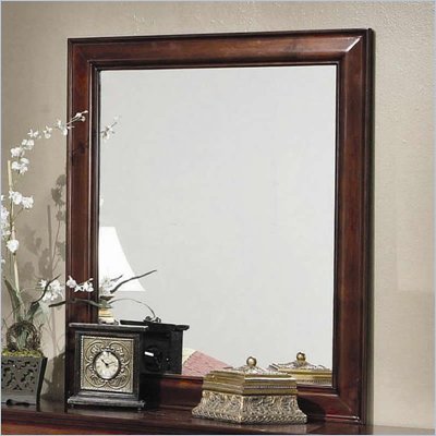 Coaster Saint Laurent Vertical Mirror in Cherry Finish