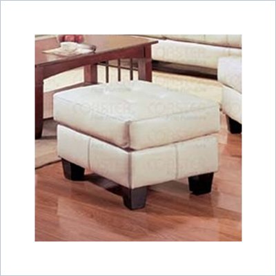 Coaster Samuel Contemporary Leather Ottoman