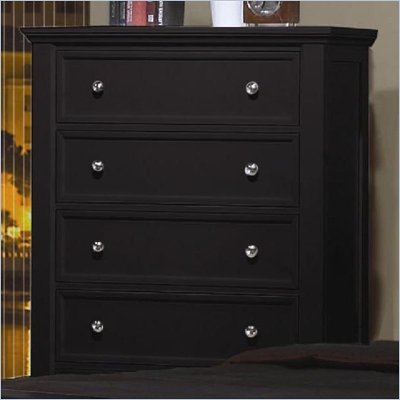 Coaster Sandy Beach Chest in Black finish