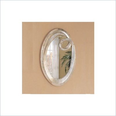 Coaster Contemporary Q Frame Oval Mirror