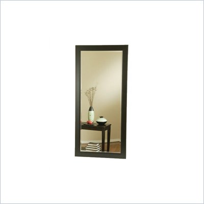 Coaster Contemporary Rectangular Black Mirror