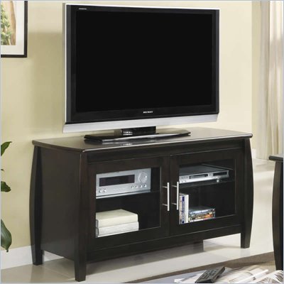 Coaster TV Stands Contemporary Media Console with Doors