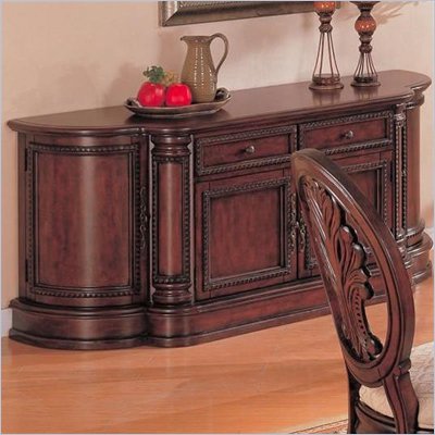 Coaster Tabitha Traditional China Buffet in Cherry Finish
