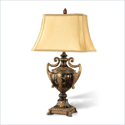 Coaster Table Lamp in Golden Brown