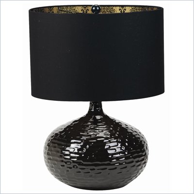 Coaster Contemporary Table Lamp in Black