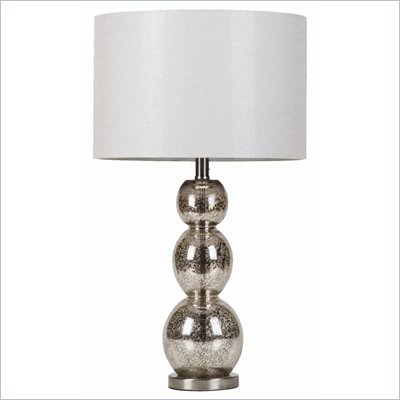 Coaster Metallic Finish Table Lamp