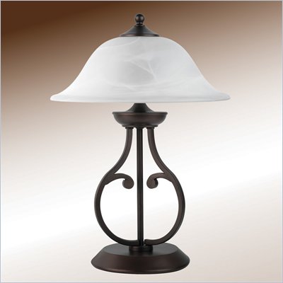 Coaster Casual Table Lamp in Dark Bronze
