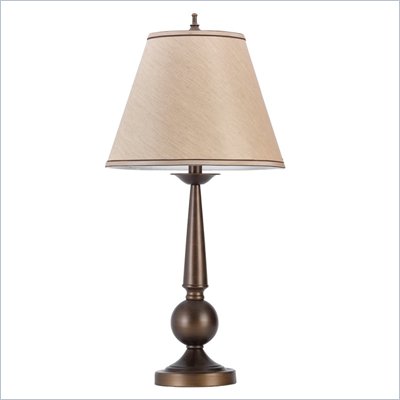 Coaster Table Lamp in Brown