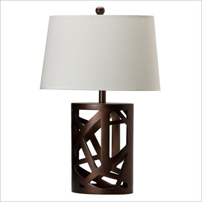 Coaster Table Lamp in Golden Brown