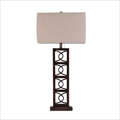 Coaster Table Lamp in Brown