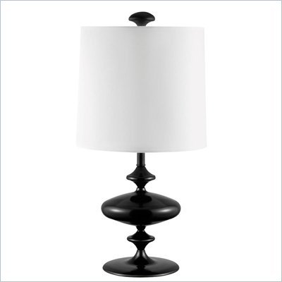 Coaster Table Lamp in Black