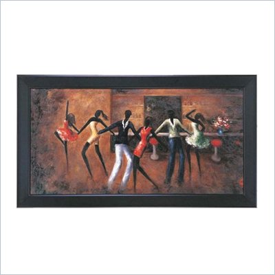 Coaster Wall Art Painting - Dancing Queen