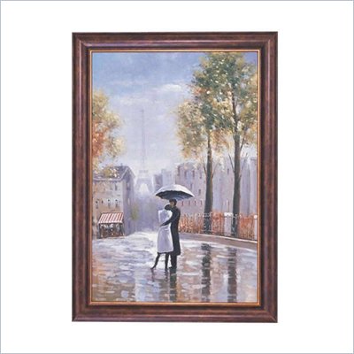 Coaster Wall Art Painting - Y and Me in Paris