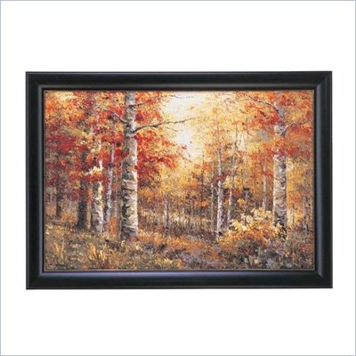 Coaster Wall Art Painting - Colorful Forest