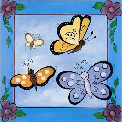 Coaster Kids Wall Art - Mariposa
