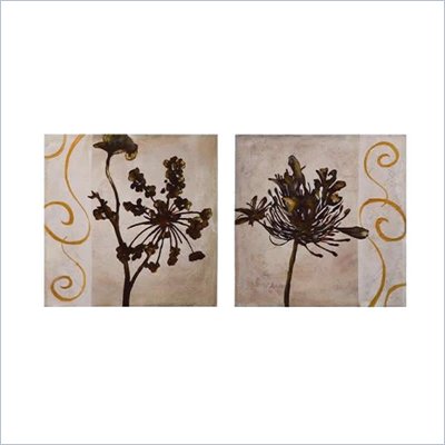 Coaster 2-Piece Wall Art - Lily of the Nile