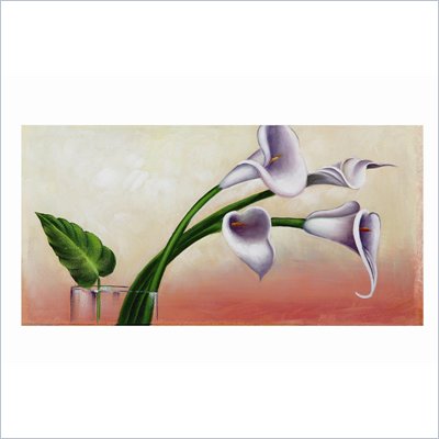 Coaster Wall Art Painting - Calla Lily