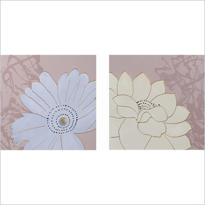 Coaster 2-Piece Wall Art - Daisy Delight 